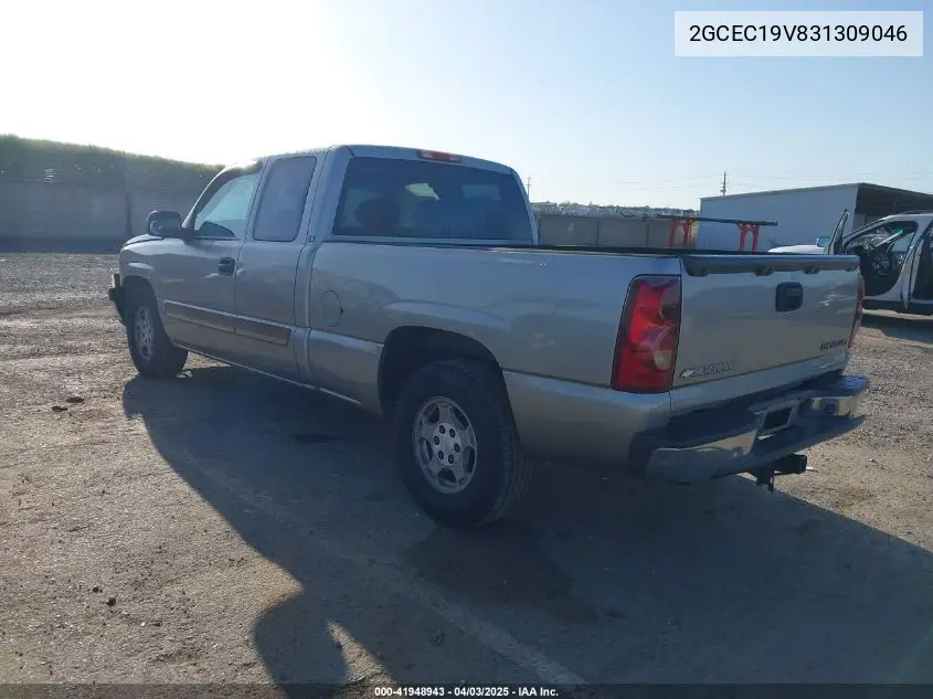 2003 Chevrolet Silverado 1500 Ls VIN: 2GCEC19V831309046 Lot: 41948943