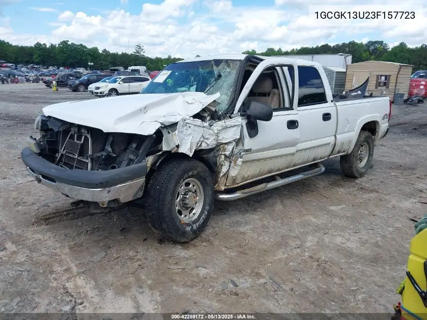 2003 Chevrolet Silverado 1500Hd Ls VIN: 1GCGK13U23F157723 Lot: 42259172