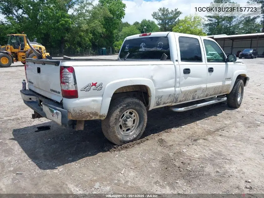 2003 Chevrolet Silverado 1500Hd Ls VIN: 1GCGK13U23F157723 Lot: 42259172