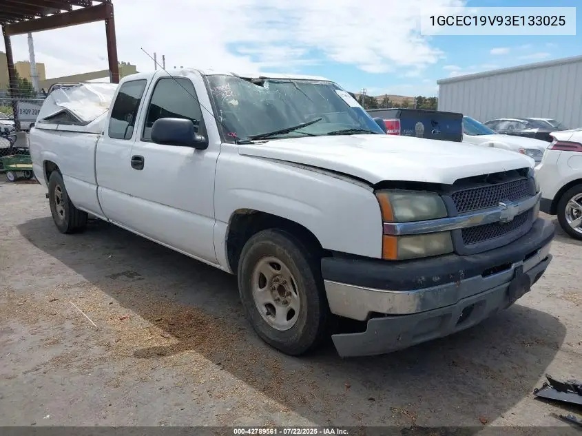 2003 Chevrolet Silverado 1500 VIN: 1GCEC19V93E133025 Lot: 42789561