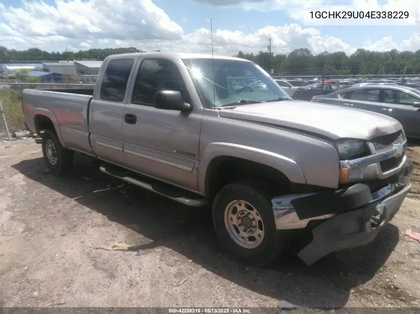 2004 Chevrolet Silverado 2500Hd Ls VIN: 1GCHK29U04E338229 Lot: 42258316