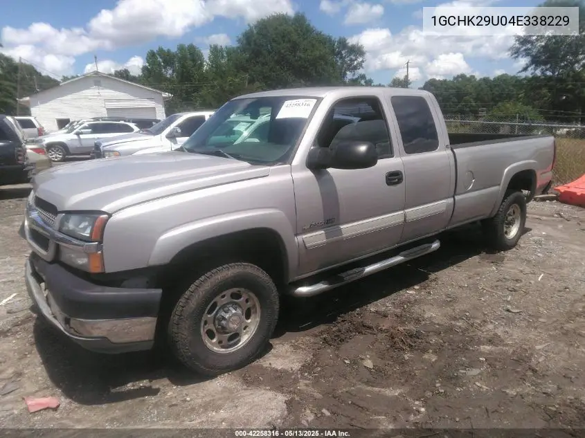 2004 Chevrolet Silverado 2500Hd Ls VIN: 1GCHK29U04E338229 Lot: 42258316