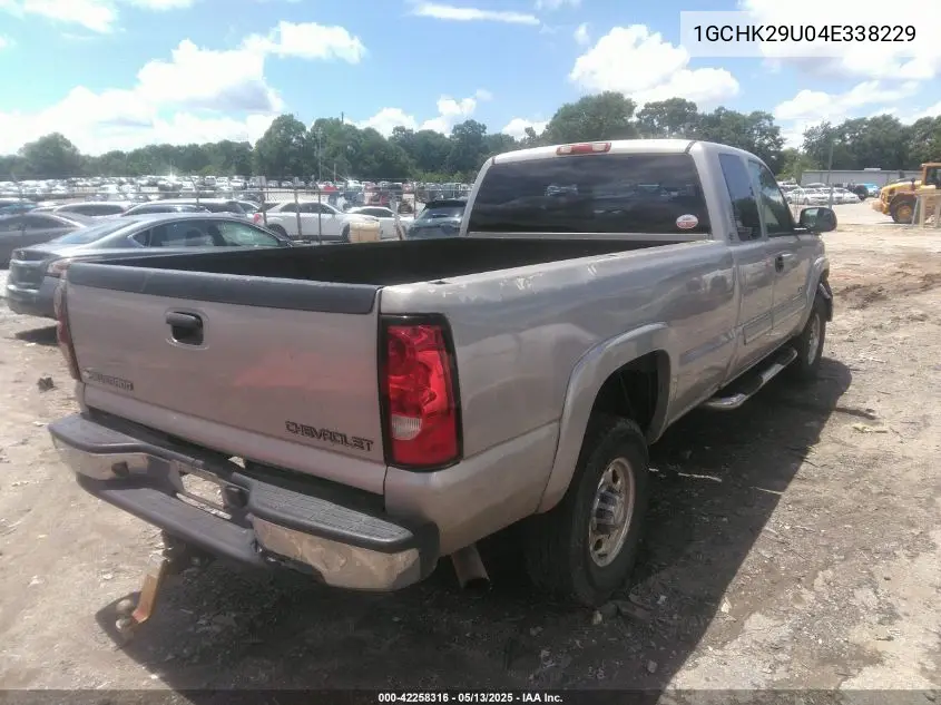 2004 Chevrolet Silverado 2500Hd Ls VIN: 1GCHK29U04E338229 Lot: 42258316