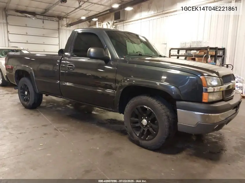 2004 Chevrolet Silverado 1500 Z71 VIN: 1GCEK14T04E221861 Lot: 42807096