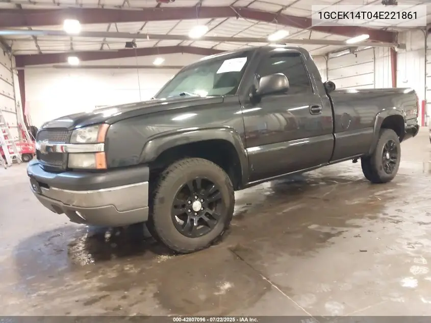 2004 Chevrolet Silverado 1500 Z71 VIN: 1GCEK14T04E221861 Lot: 42807096