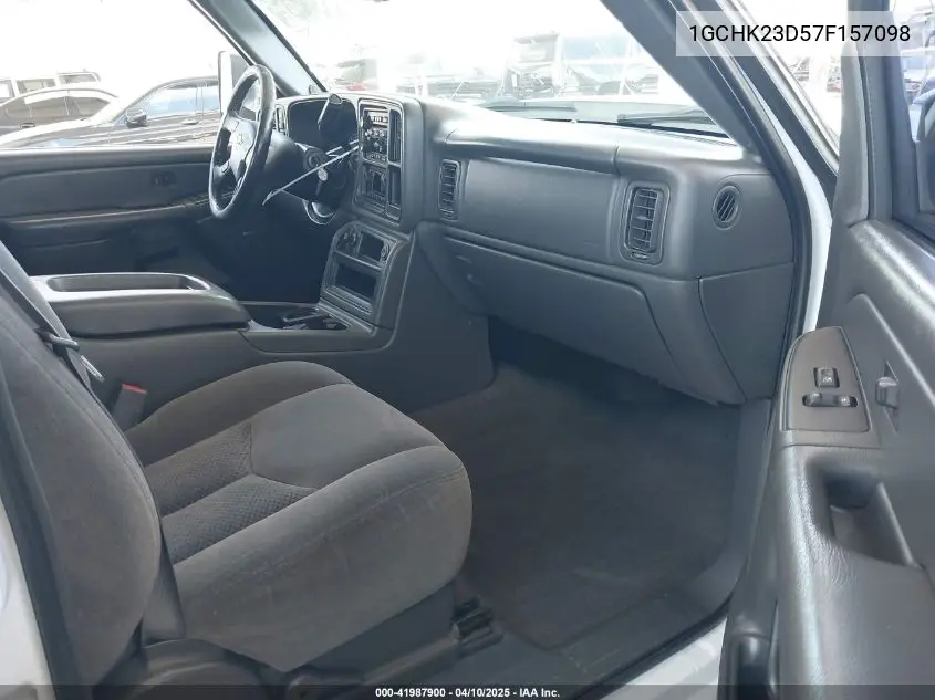 2007 Chevrolet Silverado 2500Hd Classic Lt2 VIN: 1GCHK23D57F157098 Lot: 41987900