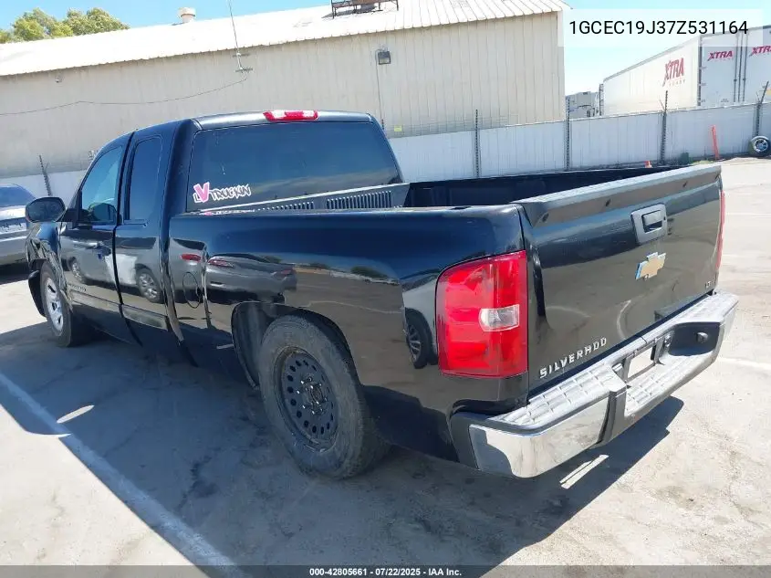 2007 Chevrolet Silverado 1500 Lt1 VIN: 1GCEC19J37Z531164 Lot: 42805661