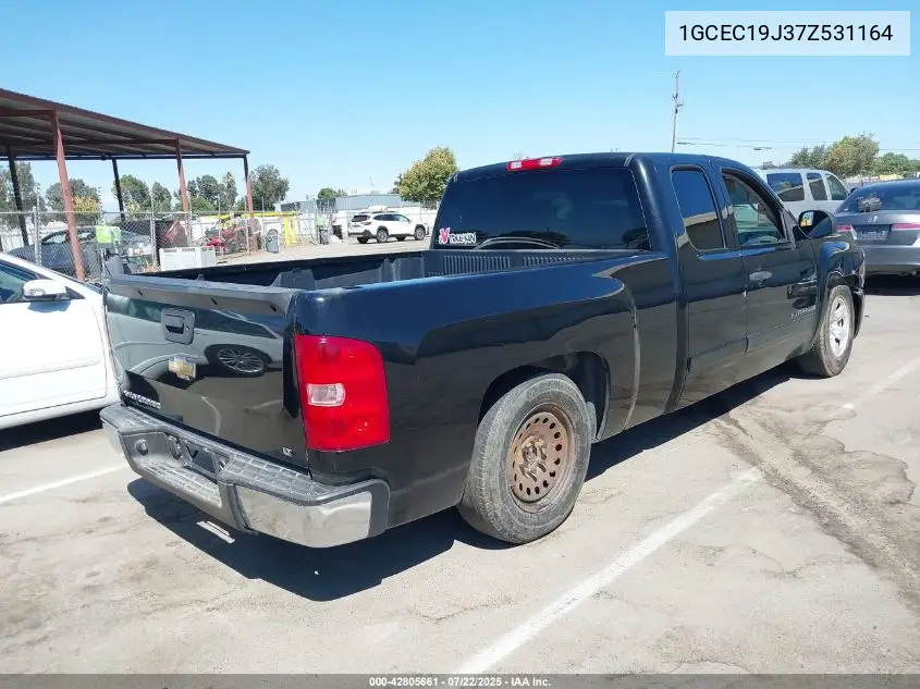 2007 Chevrolet Silverado 1500 Lt1 VIN: 1GCEC19J37Z531164 Lot: 42805661