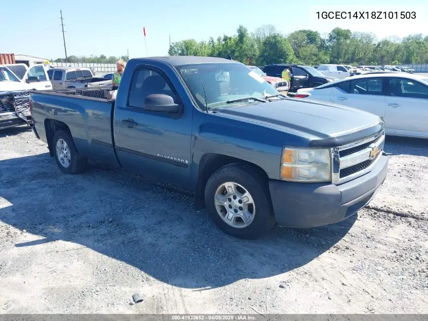 2008 Chevrolet Silverado 1500 Work Truck VIN: 1GCEC14X18Z101503 Lot: 41933652