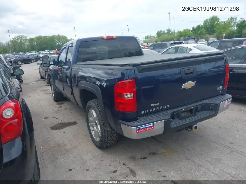 2008 Chevrolet Silverado K1500 VIN: 2GCEK19J981271298 Lot: 42242284