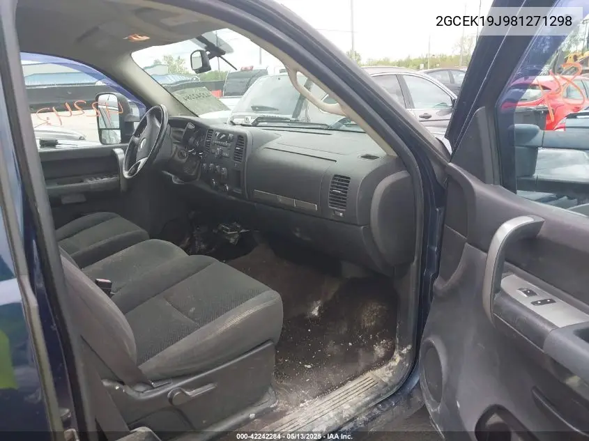 2008 Chevrolet Silverado K1500 VIN: 2GCEK19J981271298 Lot: 42242284