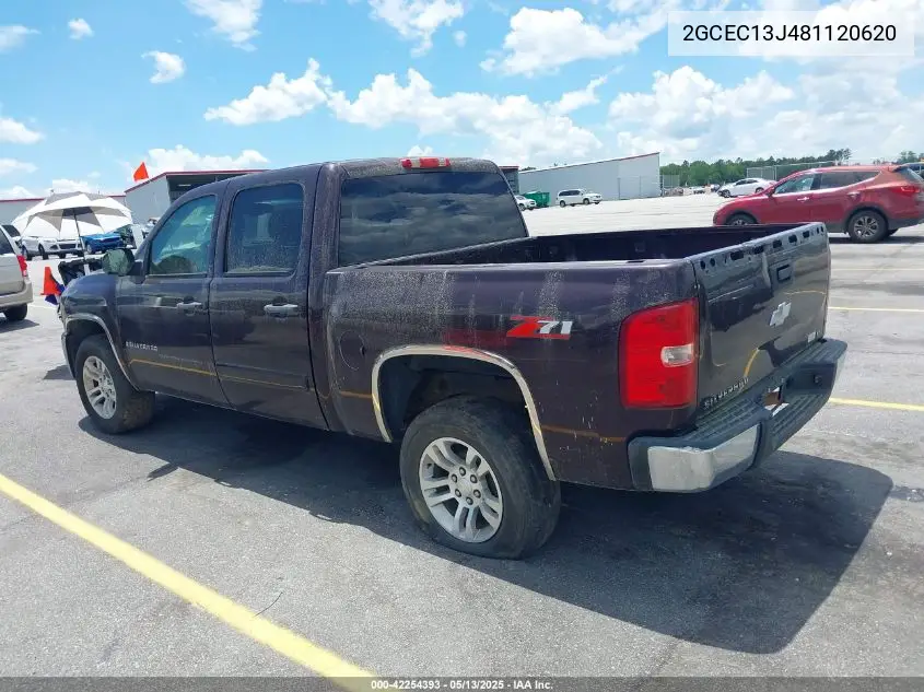 2008 Chevrolet Silverado 1500 Lt1 VIN: 2GCEC13J481120620 Lot: 42254393