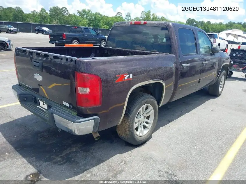 2008 Chevrolet Silverado 1500 Lt1 VIN: 2GCEC13J481120620 Lot: 42254393