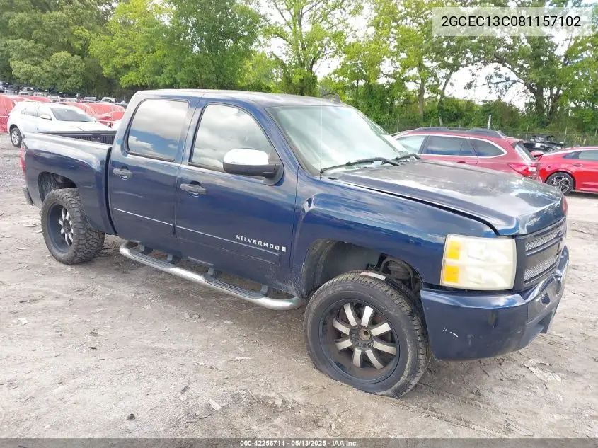 2008 Chevrolet Silverado 1500 Ls VIN: 2GCEC13C081157102 Lot: 42256714