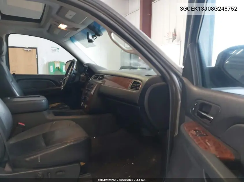 2008 Chevrolet Silverado 1500 Ltz VIN: 3GCEK13J08G248752 Lot: 42529758