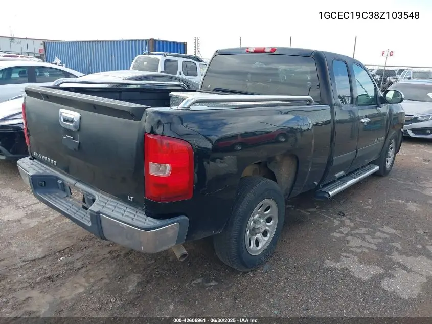 2008 Chevrolet Silverado 1500 Lt1 VIN: 1GCEC19C38Z103548 Lot: 42606961