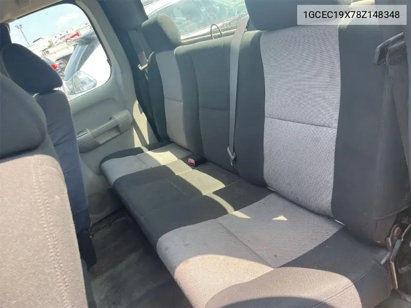 2008 Chevrolet Silverado C1500 VIN: 1GCEC19X78Z148348 Lot: 42622841