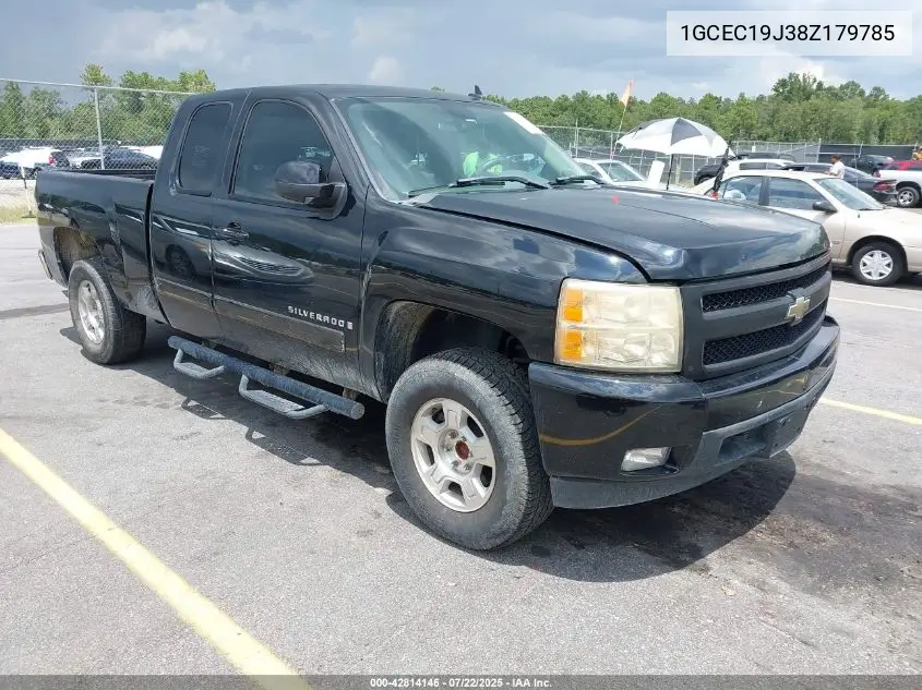 2008 Chevrolet Silverado 1500 Ltz VIN: 1GCEC19J38Z179785 Lot: 42814146