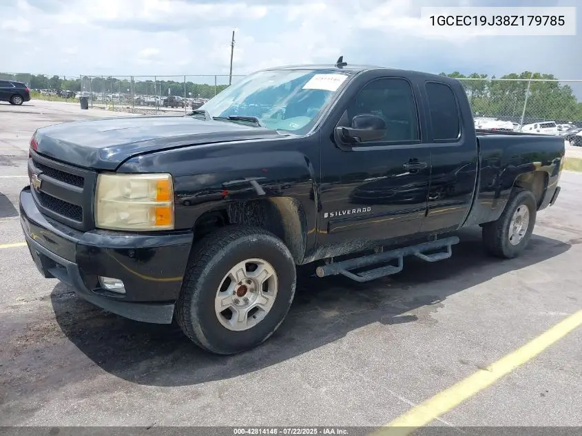 2008 Chevrolet Silverado 1500 Ltz VIN: 1GCEC19J38Z179785 Lot: 42814146