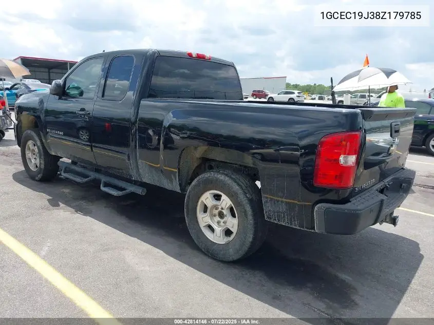 2008 Chevrolet Silverado 1500 Ltz VIN: 1GCEC19J38Z179785 Lot: 42814146