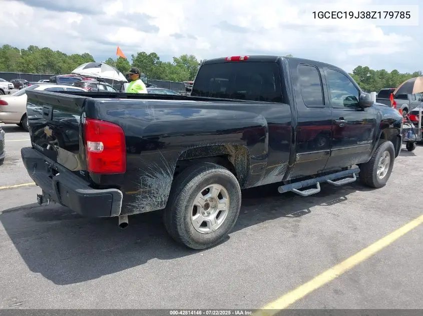 2008 Chevrolet Silverado 1500 Ltz VIN: 1GCEC19J38Z179785 Lot: 42814146