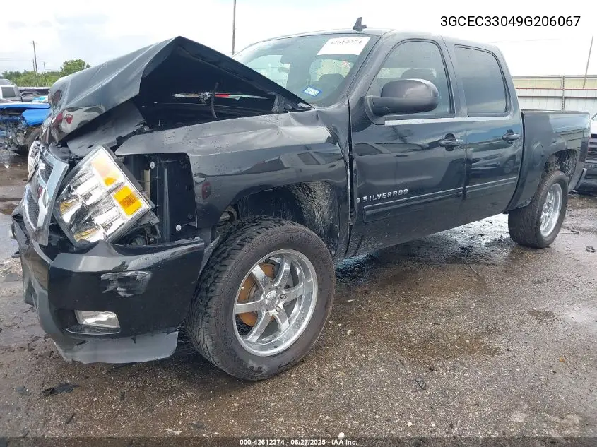 2009 Chevrolet Silverado 1500 Ltz VIN: 3GCEC33049G206067 Lot: 42612374