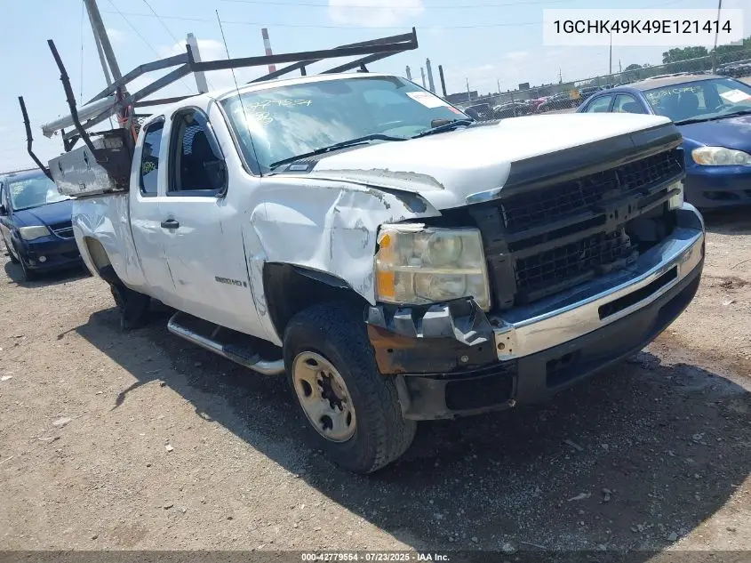 2009 Chevrolet Silverado 2500Hd Work Truck VIN: 1GCHK49K49E121414 Lot: 42779554