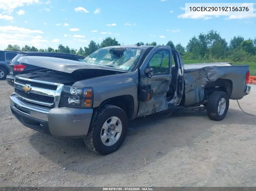 2009 Chevrolet Silverado 1500 Lt VIN: 1GCEK29019Z156376 Lot: 42781185