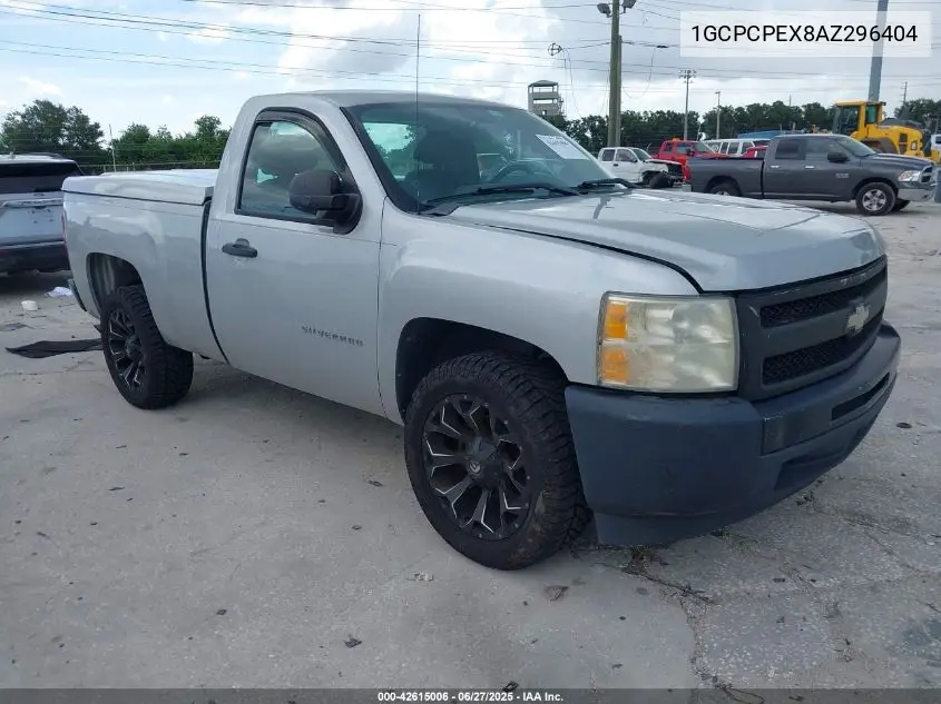 2010 Chevrolet Silverado 1500 Work Truck VIN: 1GCPCPEX8AZ296404 Lot: 42615006