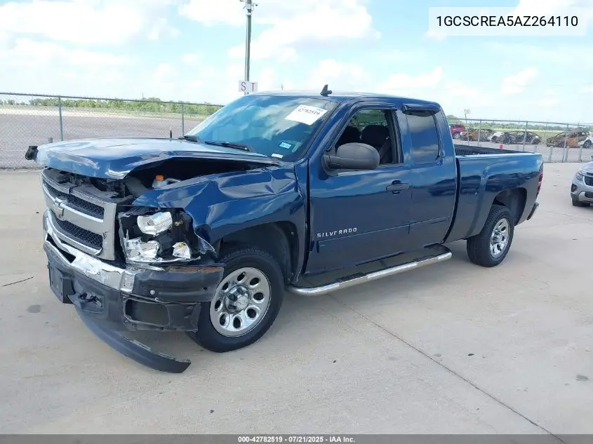 2010 Chevrolet Silverado 1500 Ls VIN: 1GCSCREA5AZ264110 Lot: 42782519