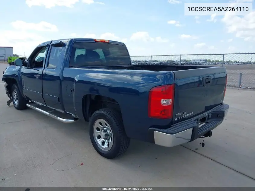 2010 Chevrolet Silverado 1500 Ls VIN: 1GCSCREA5AZ264110 Lot: 42782519