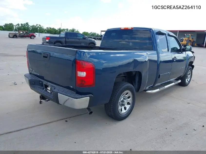 2010 Chevrolet Silverado 1500 Ls VIN: 1GCSCREA5AZ264110 Lot: 42782519