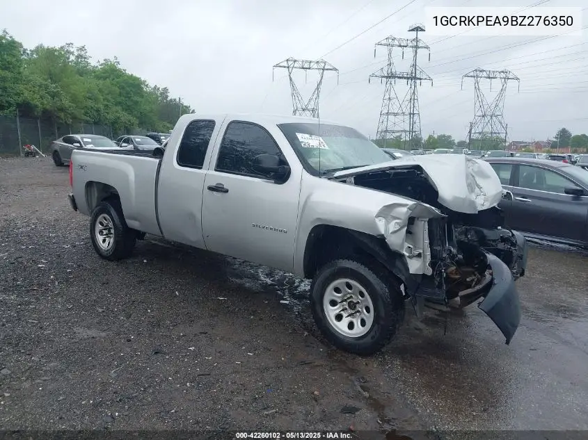 2011 Chevrolet Silverado 1500 Work Truck VIN: 1GCRKPEA9BZ276350 Lot: 42260102