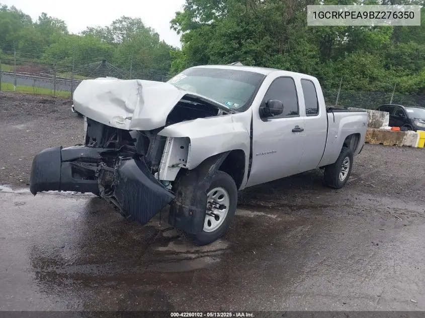 2011 Chevrolet Silverado 1500 Work Truck VIN: 1GCRKPEA9BZ276350 Lot: 42260102