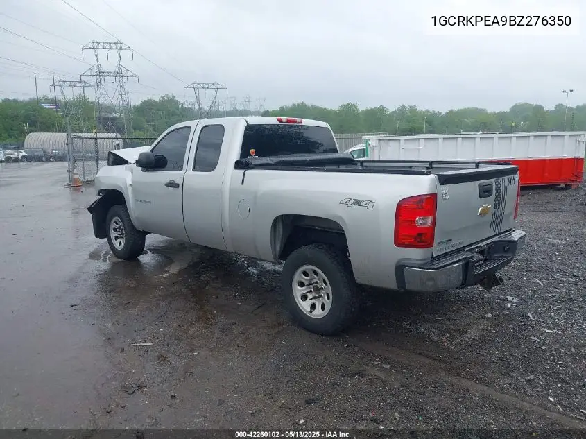 2011 Chevrolet Silverado 1500 Work Truck VIN: 1GCRKPEA9BZ276350 Lot: 42260102