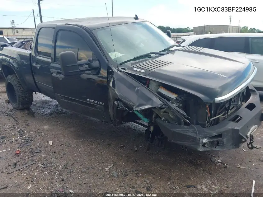 2011 Chevrolet Silverado 2500Hd Lt VIN: 1GC1KXC83BF224985 Lot: 42587952