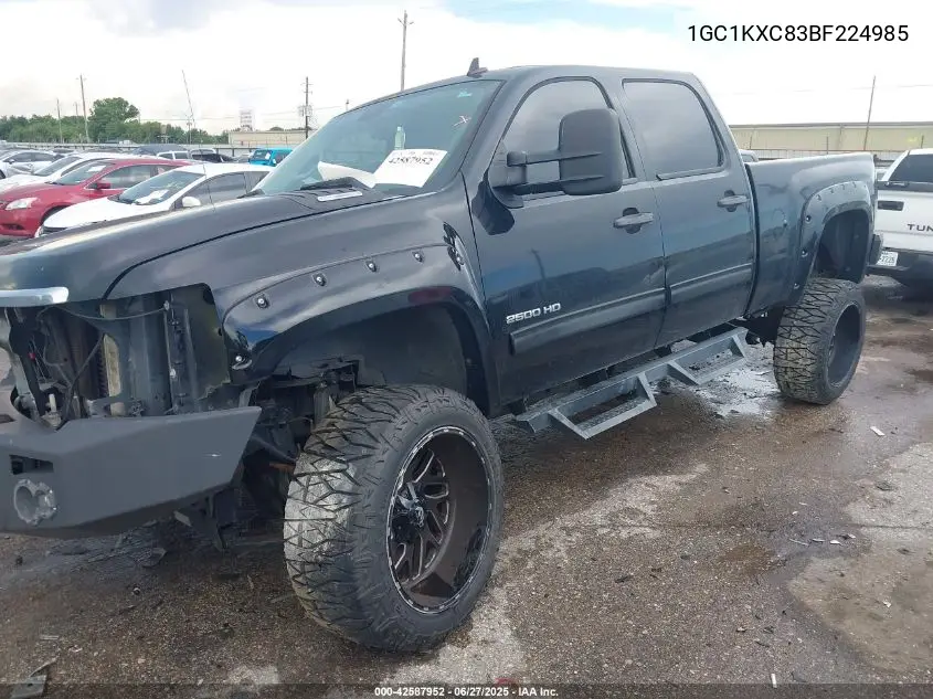 2011 Chevrolet Silverado 2500Hd Lt VIN: 1GC1KXC83BF224985 Lot: 42587952