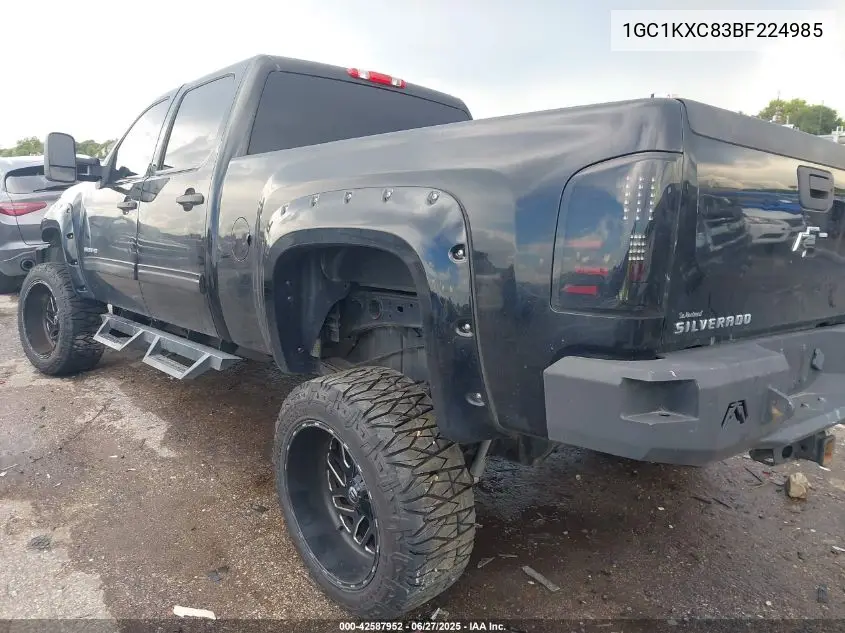 2011 Chevrolet Silverado 2500Hd Lt VIN: 1GC1KXC83BF224985 Lot: 42587952