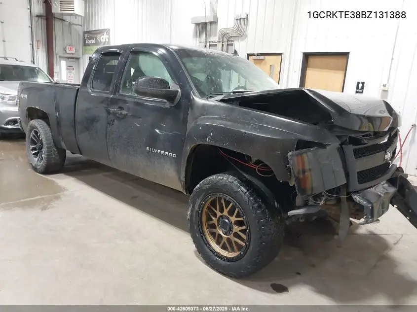 2011 Chevrolet Silverado 1500 Ltz VIN: 1GCRKTE38BZ131388 Lot: 42609373