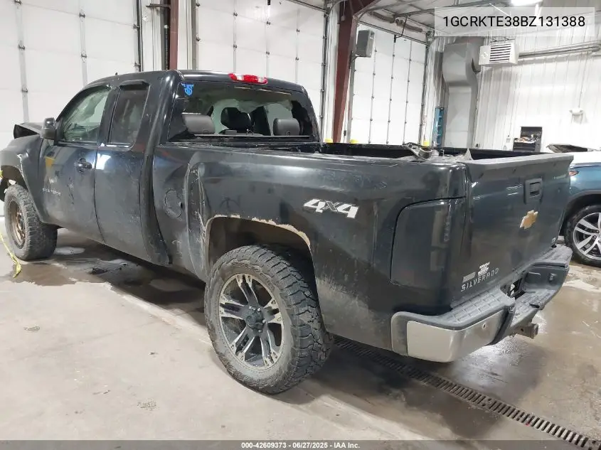 2011 Chevrolet Silverado 1500 Ltz VIN: 1GCRKTE38BZ131388 Lot: 42609373
