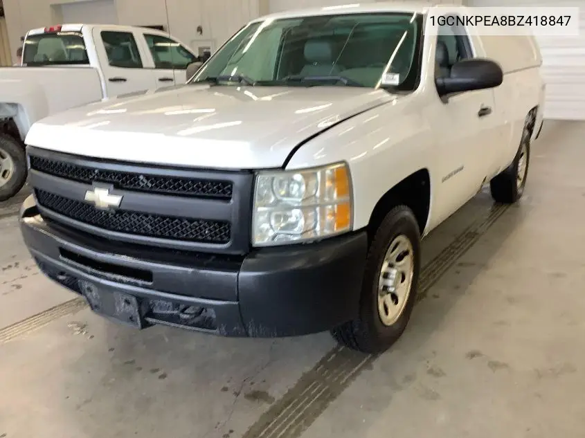 2011 Chevrolet Silverado 1500 Work Truck VIN: 1GCNKPEA8BZ418847 Lot: 42624609