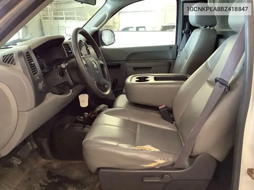 2011 Chevrolet Silverado 1500 Work Truck VIN: 1GCNKPEA8BZ418847 Lot: 42624609