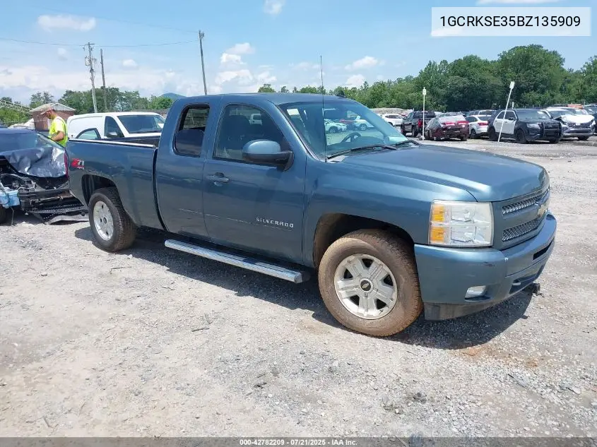 2011 Chevrolet Silverado 1500 Lt VIN: 1GCRKSE35BZ135909 Lot: 42782209