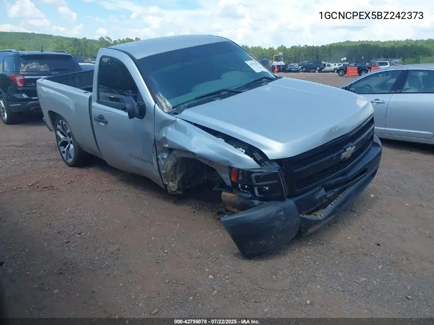 2011 Chevrolet Silverado 1500 Work Truck VIN: 1GCNCPEX5BZ242373 Lot: 42795078