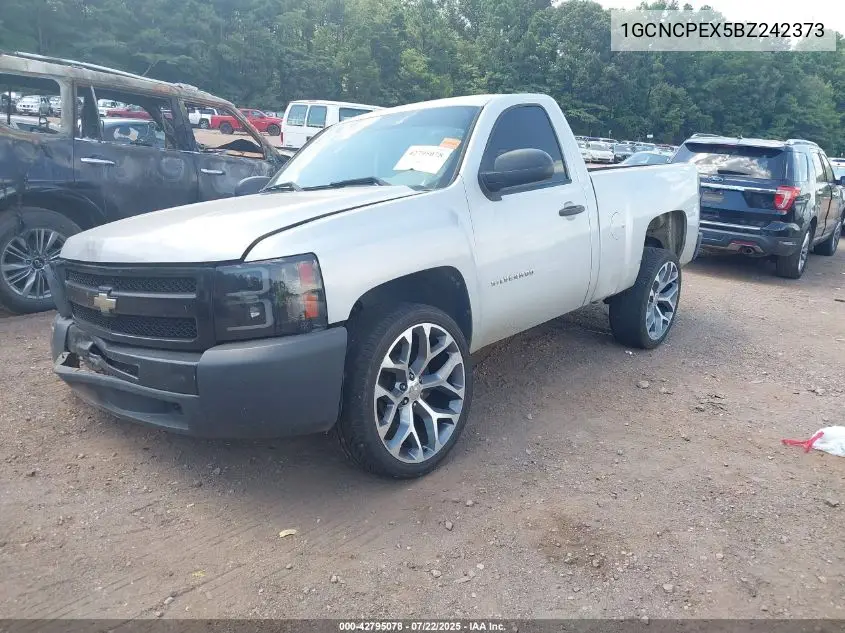 2011 Chevrolet Silverado 1500 Work Truck VIN: 1GCNCPEX5BZ242373 Lot: 42795078