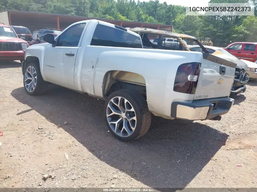 2011 Chevrolet Silverado 1500 Work Truck VIN: 1GCNCPEX5BZ242373 Lot: 42795078