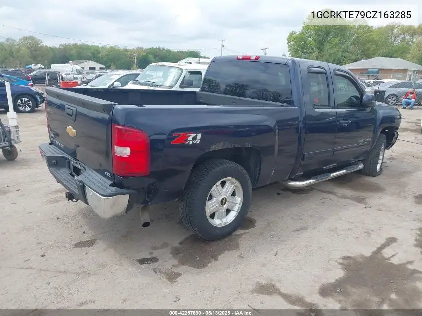 2012 Chevrolet Silverado 1500 Ltz VIN: 1GCRKTE79CZ163285 Lot: 42257690
