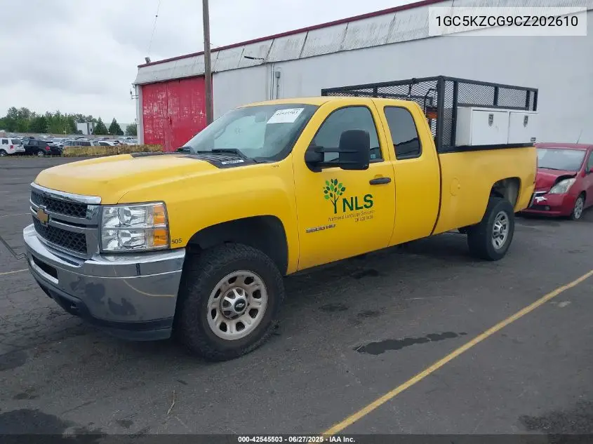 2012 Chevrolet Silverado 3500Hd Work Truck VIN: 1GC5KZCG9CZ202610 Lot: 42545503
