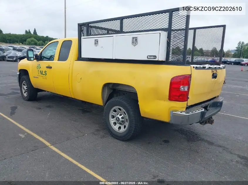 2012 Chevrolet Silverado 3500Hd Work Truck VIN: 1GC5KZCG9CZ202610 Lot: 42545503