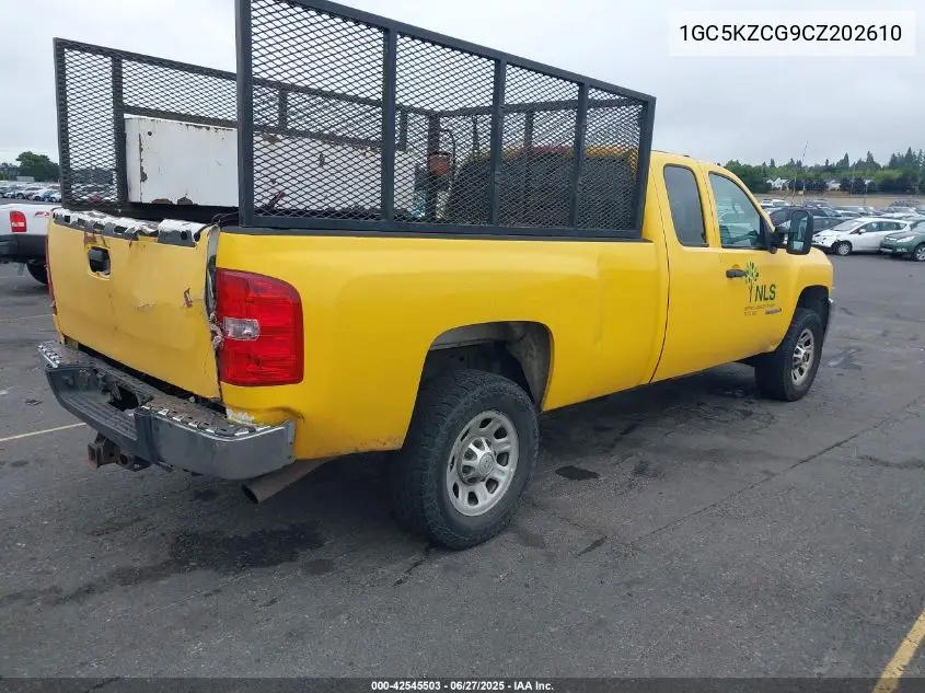 2012 Chevrolet Silverado 3500Hd Work Truck VIN: 1GC5KZCG9CZ202610 Lot: 42545503